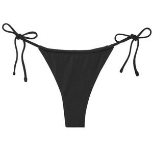 NWT Victoria's Secret Thong Bikini Bottom Black